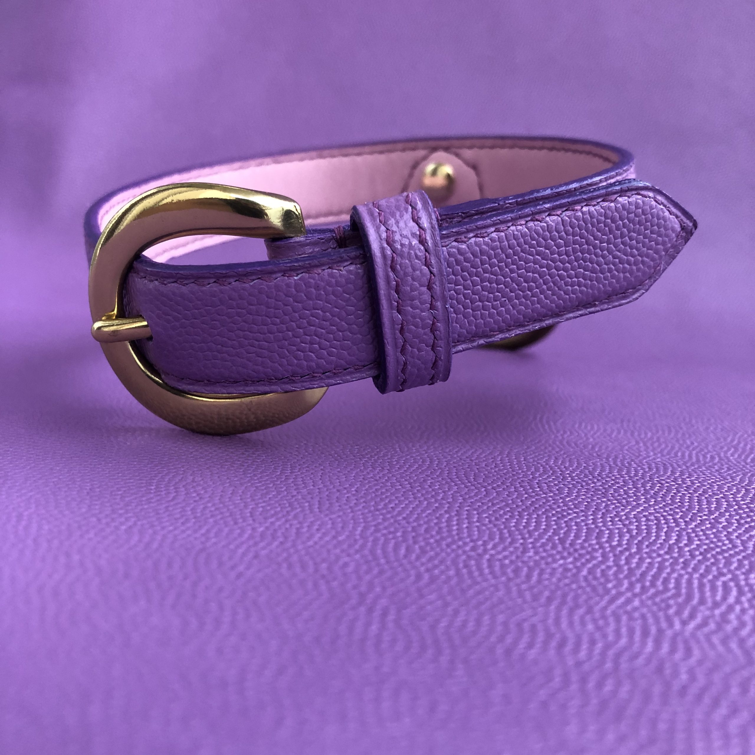 Purple Collar Back