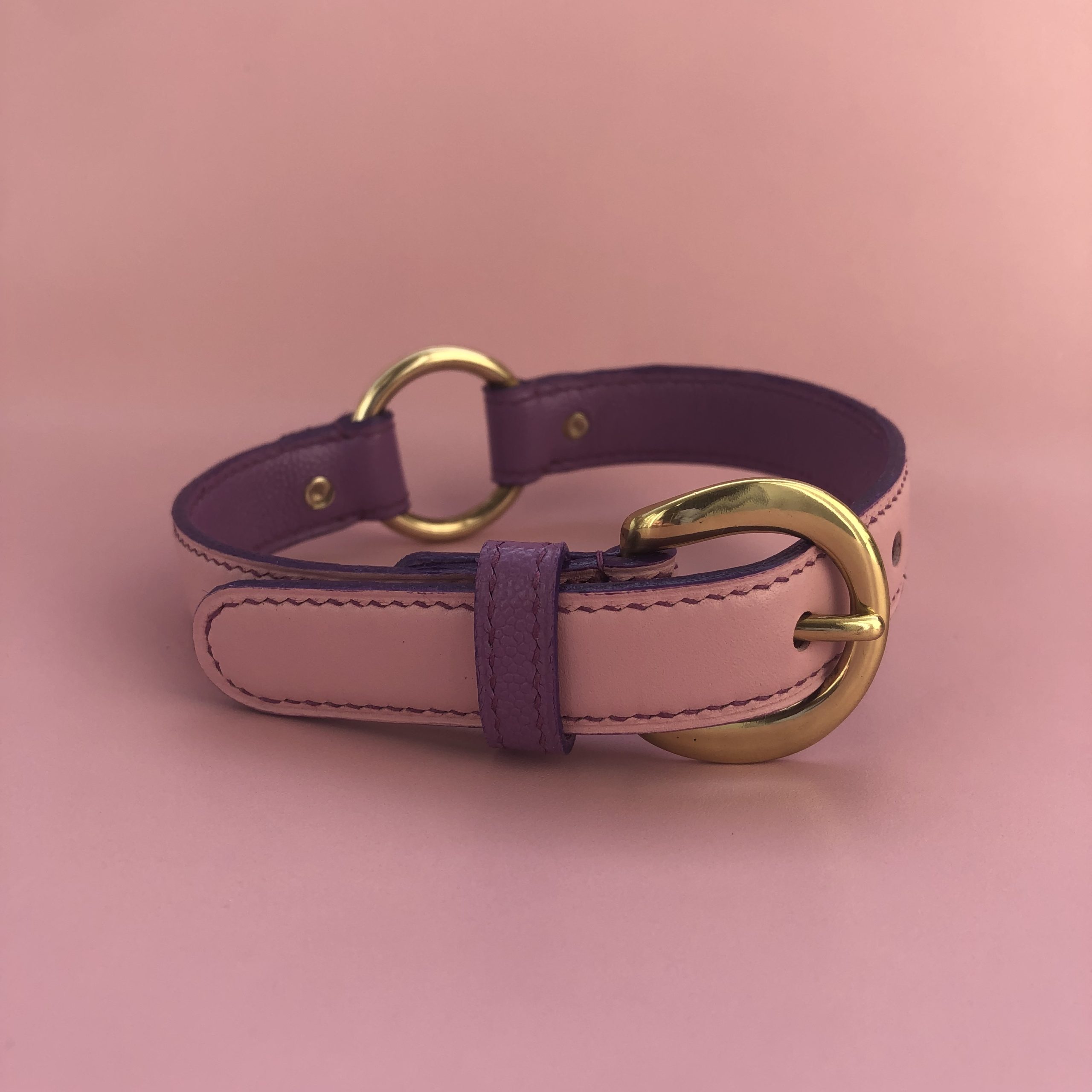 Baby Pink Collar Back
