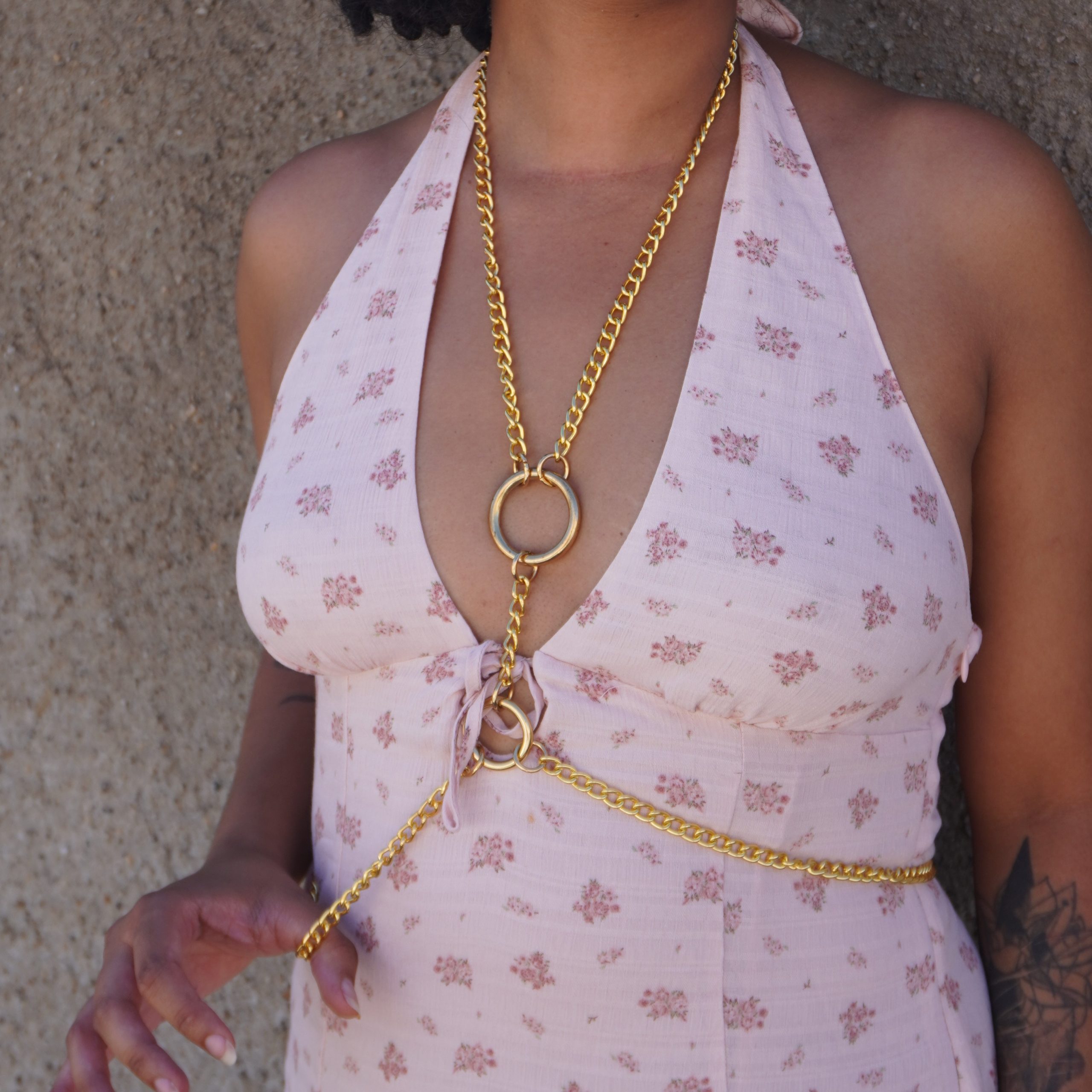 Chain Harness Gold