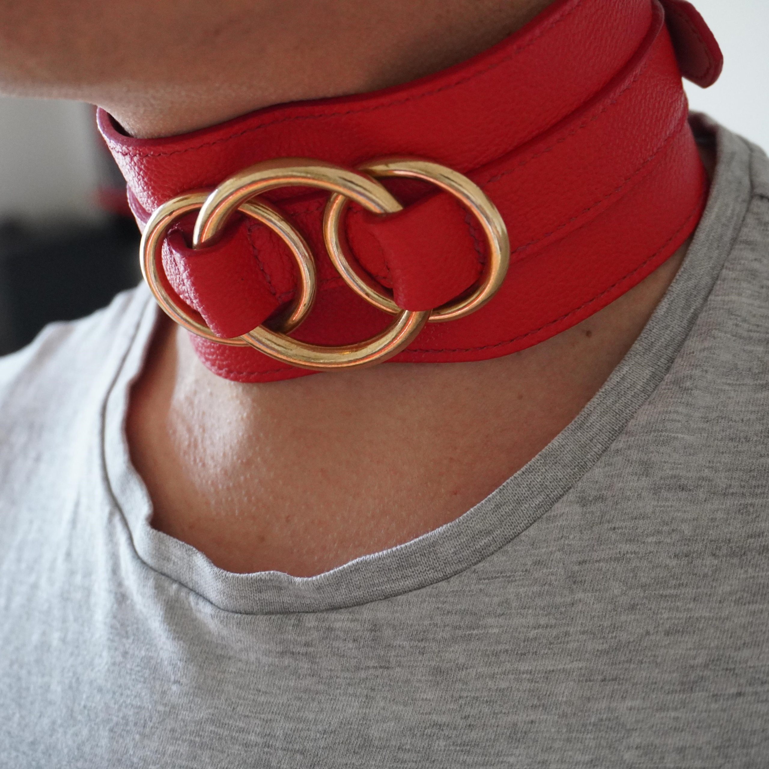 Dita Collar Red Lifestyle