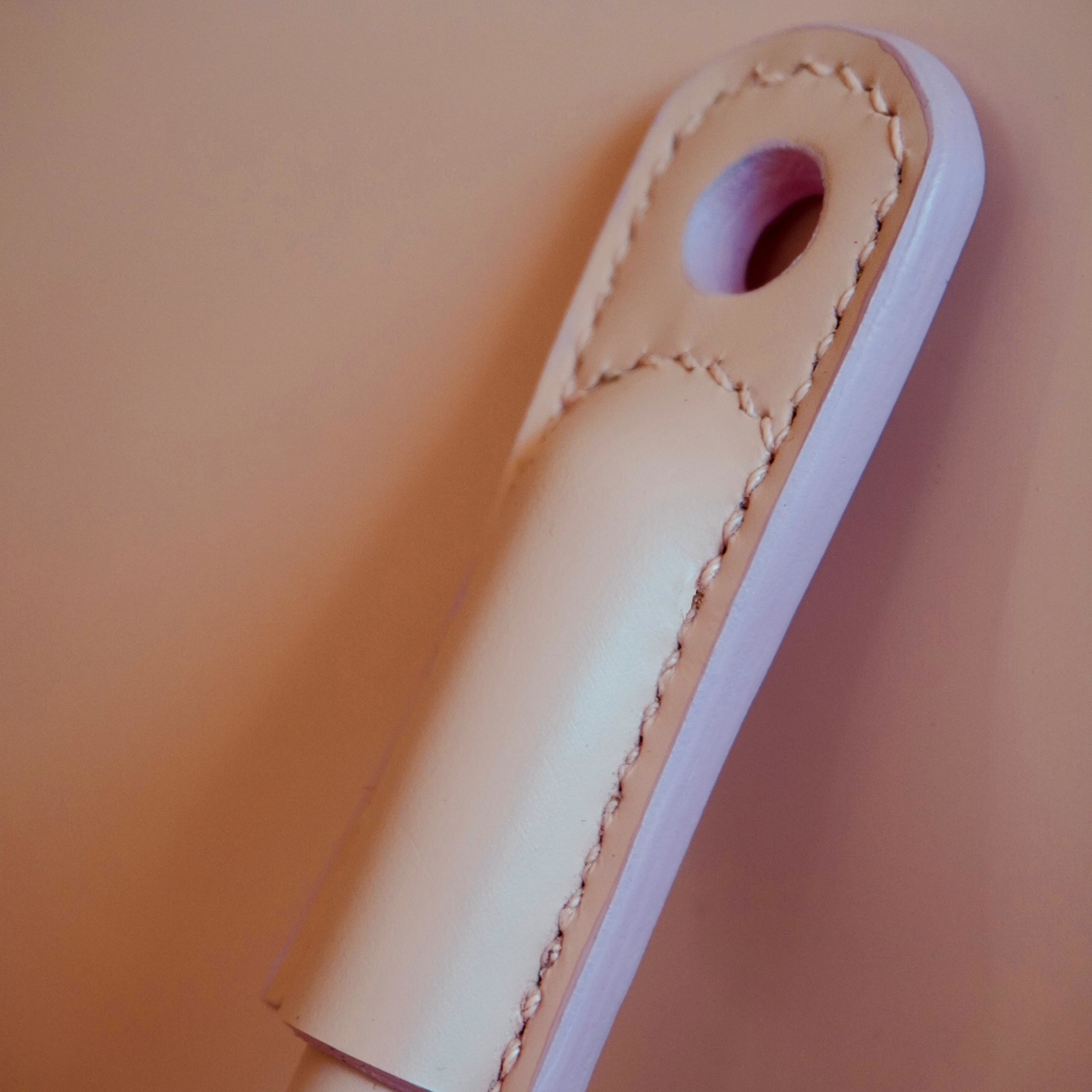 Riding Crop Pink Handle Closeup