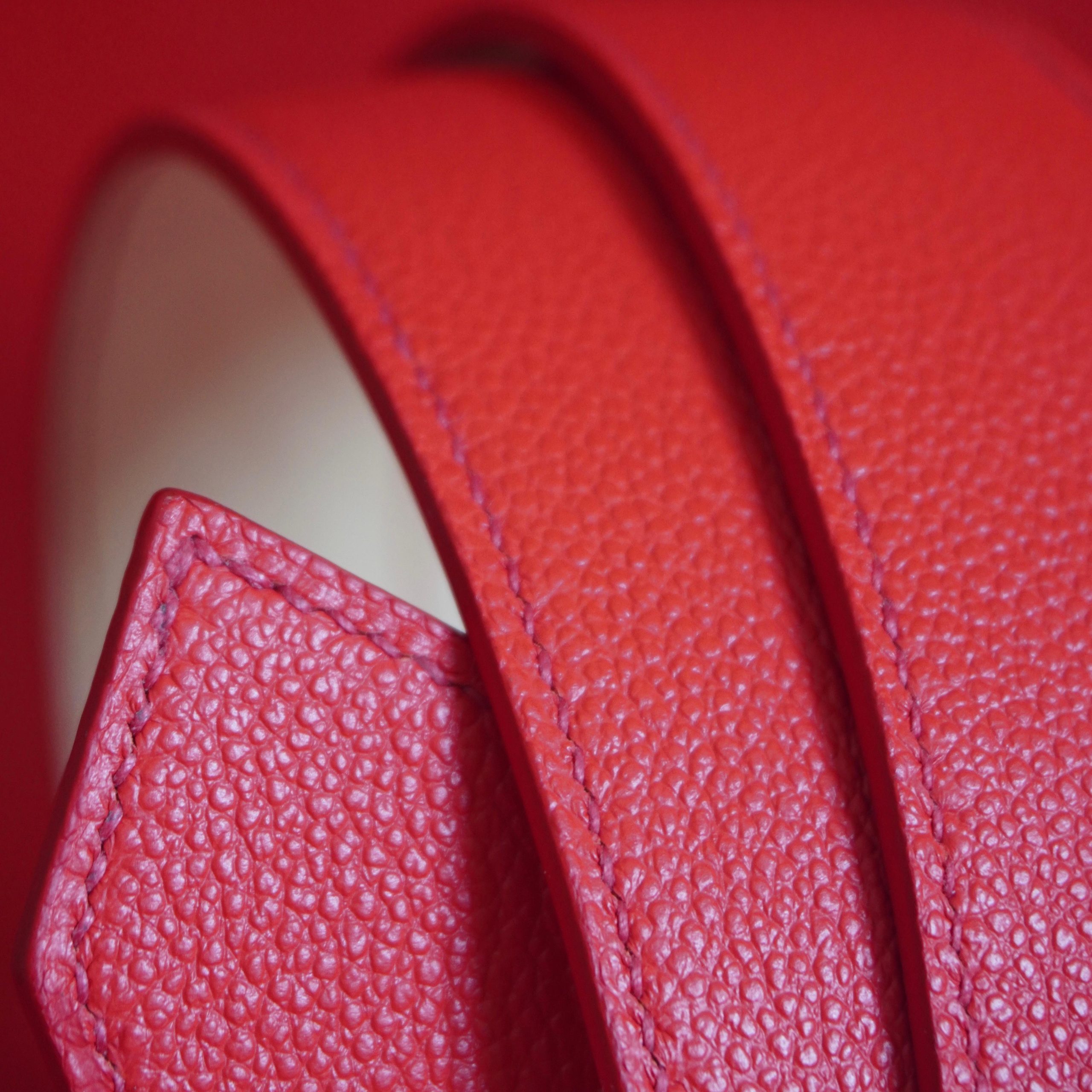 Maggiore Belt Red Detail