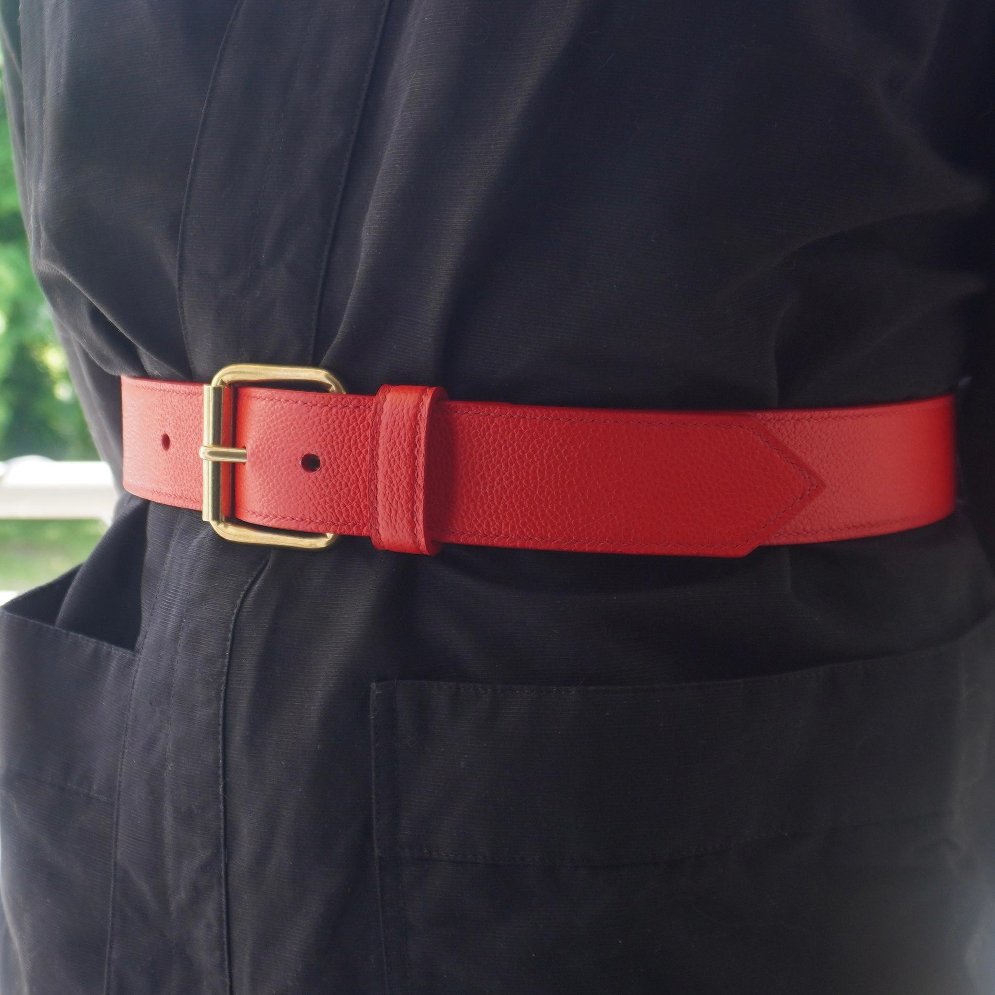 Maggiore Belt Red Lifestyle