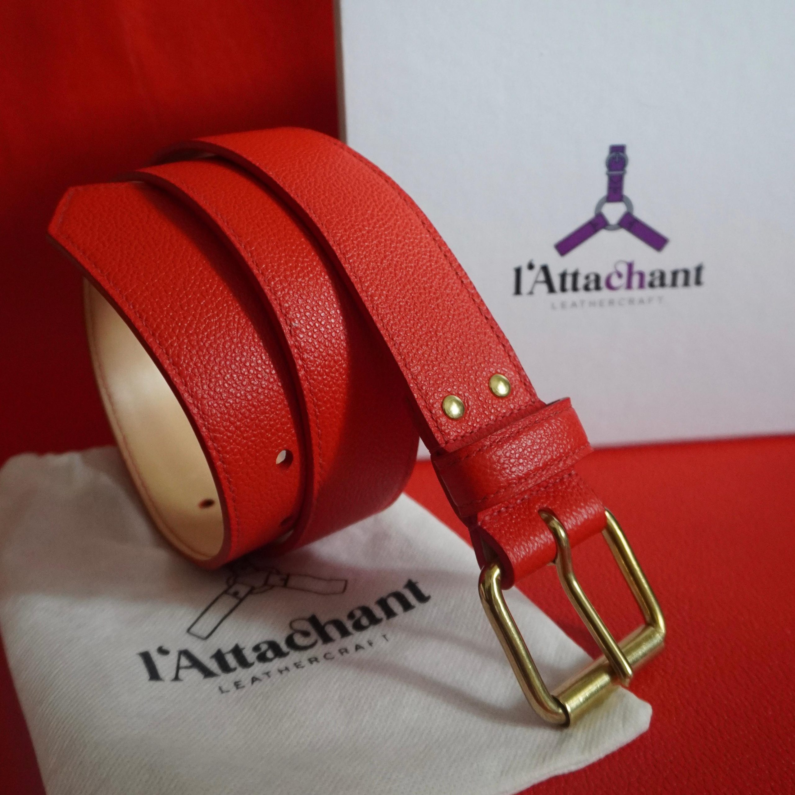 Maggiore Belt Red Packaging
